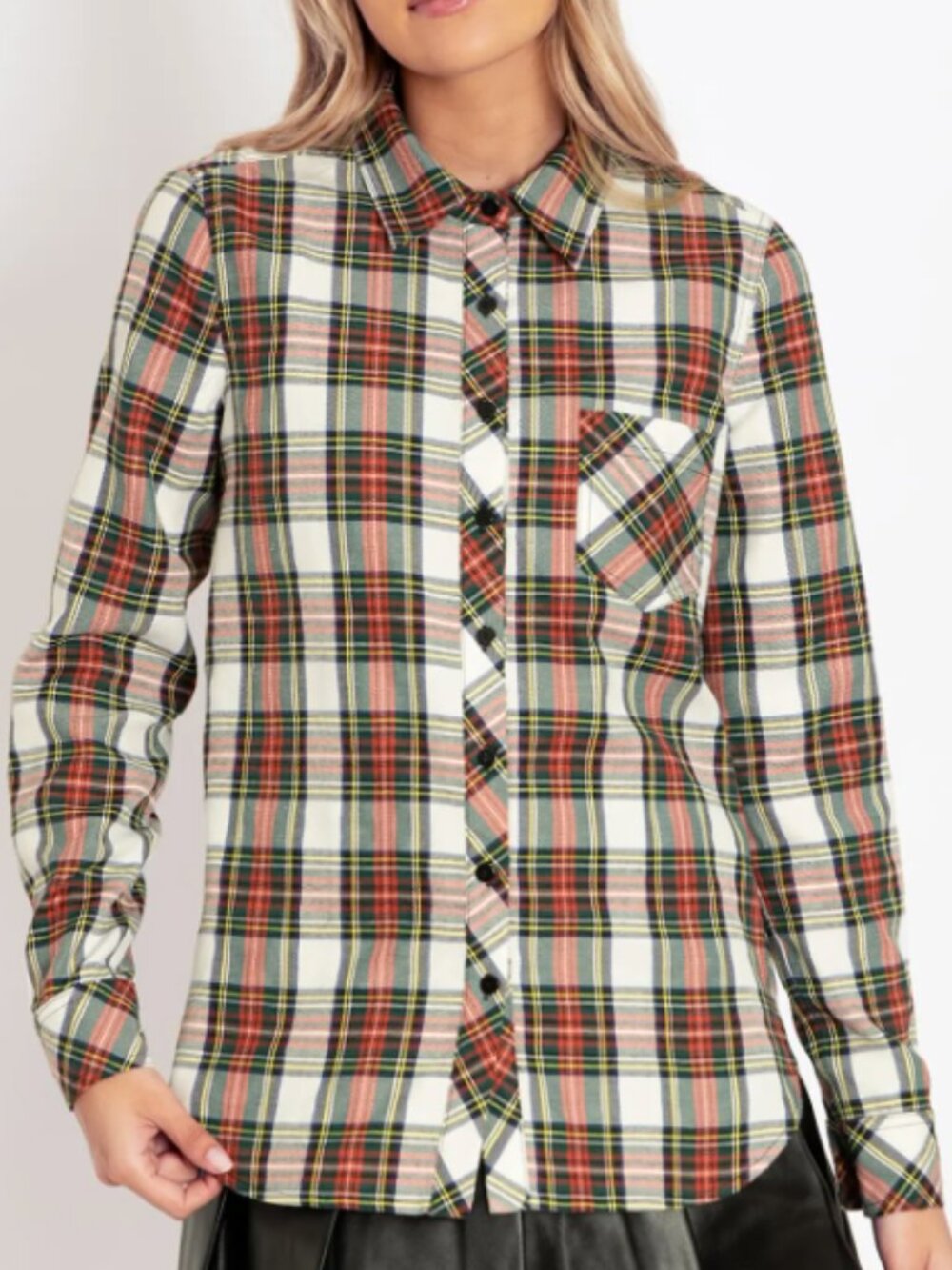 Blackmilk - Tartan Holidays Grunge Shirt - Limited